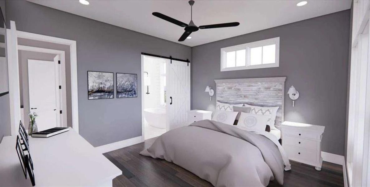 Furnished interior view inside a new home in , Carrollton (Image 24).