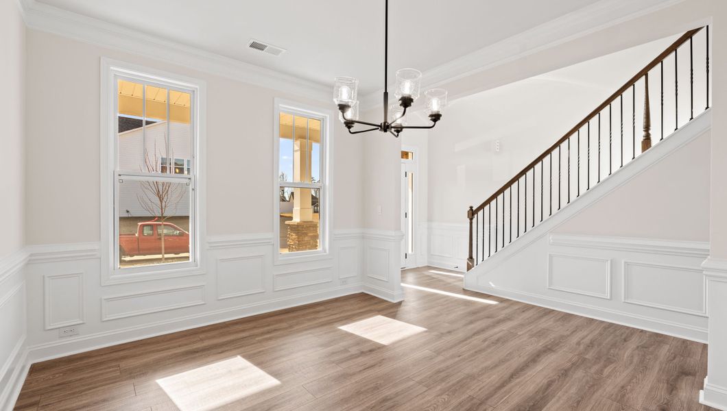 Spacious, unfurnished interior of a new home in Sunset Summits, Spartanburg (Image 18). Spacious, unfurnished interior of a new home in Sunset Summits, Spartanburg (Image 18).