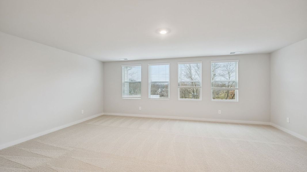 Representative unfurnished interior of a home built from the Tisdale by D.R. Horton in Harvest Point, Spring Hill (Image 63). Representative unfurnished interior of a home built from the Tisdale by D.R. Horton in Harvest Point, Spring Hill (Image 63).