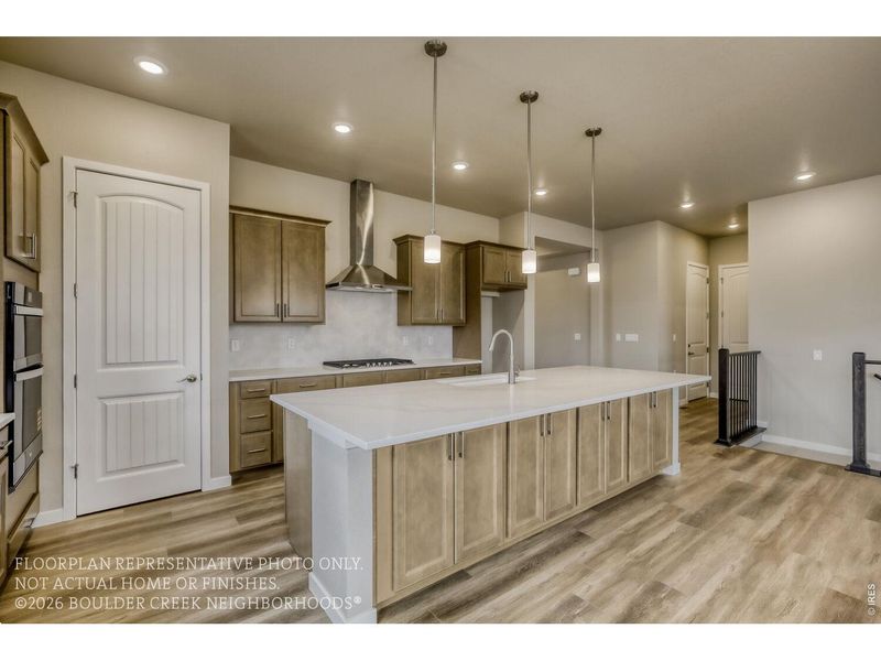 Furnished interior view inside a new home in , Fort Collins (Image 9). Furnished interior view inside a new home in , Fort Collins (Image 9).