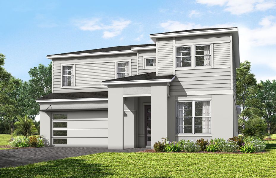 Representative exterior photo of a completed home built from the Coral Grand by Pulte Homes in Avera, Orlando, FL (Image 12).