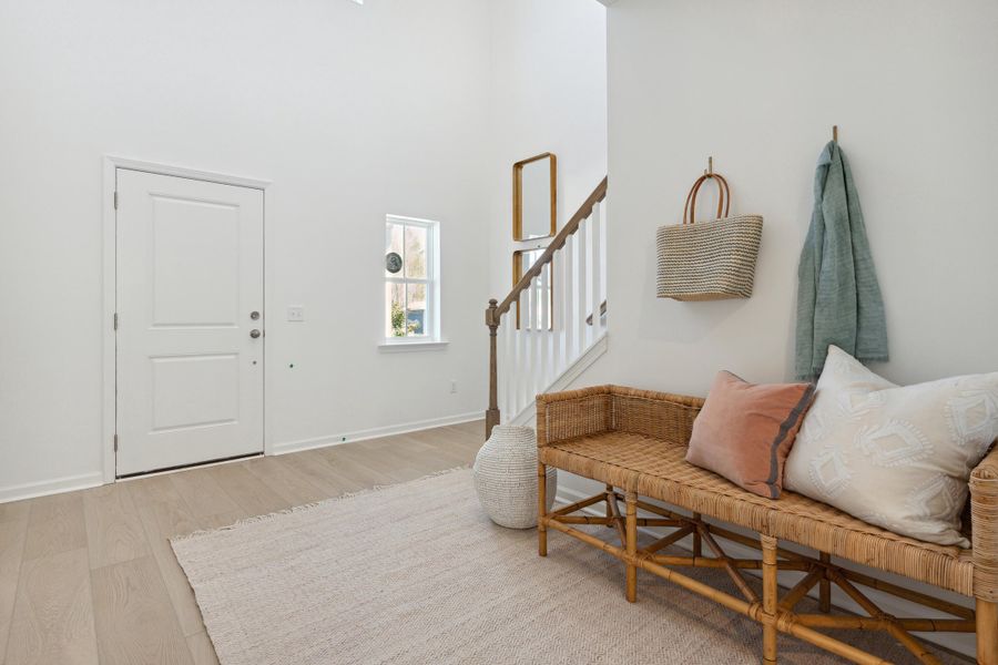 Furnished interior view inside a new home in , Summerville (Image 22).