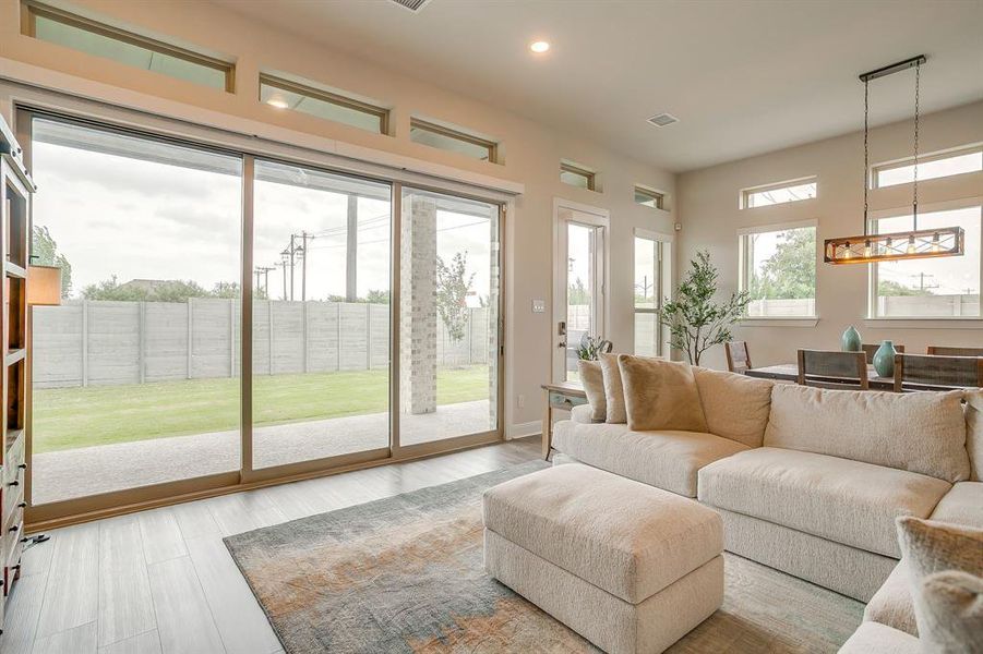 Furnished interior view inside a new home in , Argyle (Image 18).