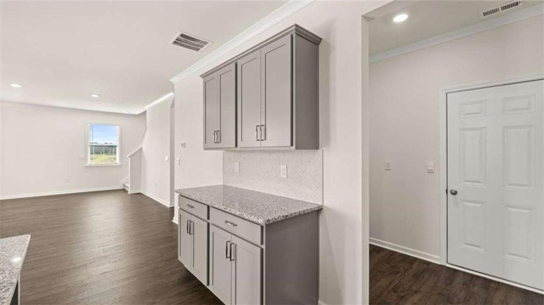 Furnished interior view inside a new home in , Dacula (Image 13).