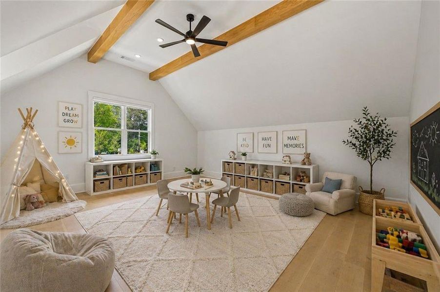 Furnished interior view inside a new home in , Buford (Image 20).