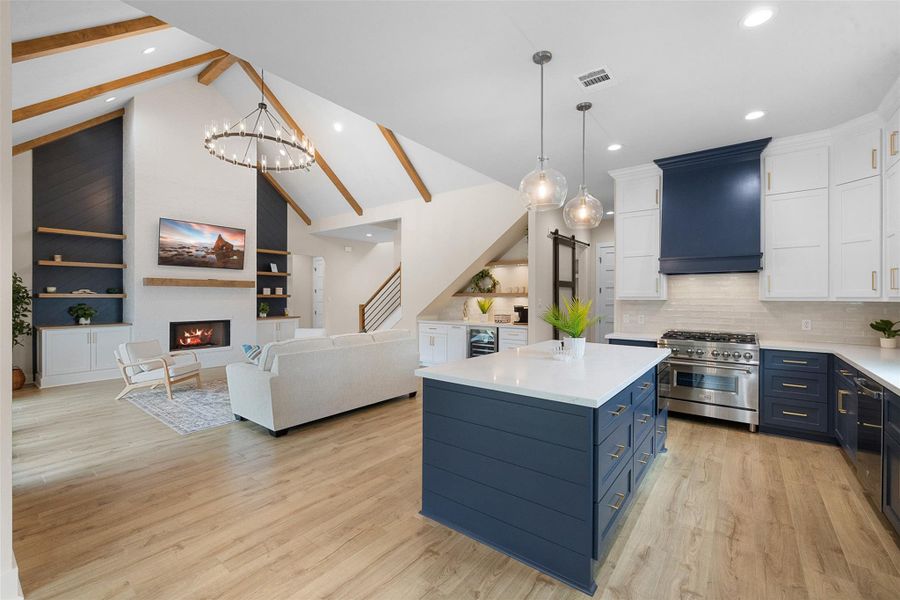 Furnished interior view inside a new home in , Somerville (Image 5).