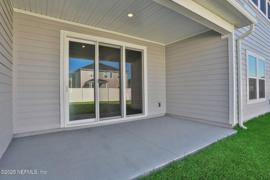 Exterior details and patio area of a home in Jennings Farm, Middleburg (Image 22). Exterior details and patio area of a home in Jennings Farm, Middleburg (Image 22).