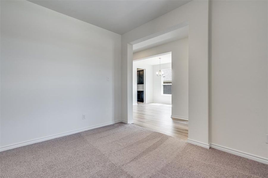 Spacious, unfurnished interior of a new home in The Preserve Estates, Justin (Image 17). Spacious, unfurnished interior of a new home in The Preserve Estates, Justin (Image 17).