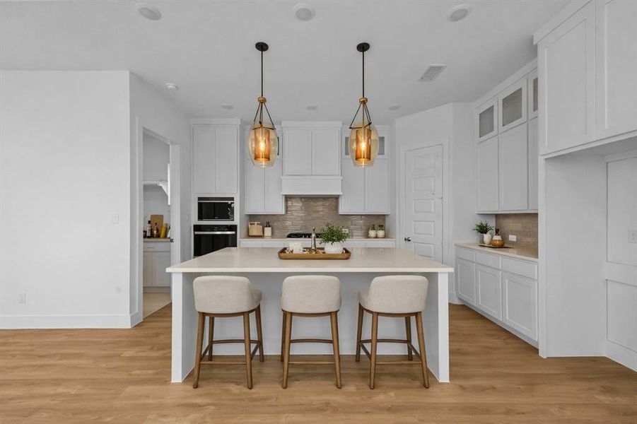 Furnished interior view inside a new home in , Frisco (Image 9).