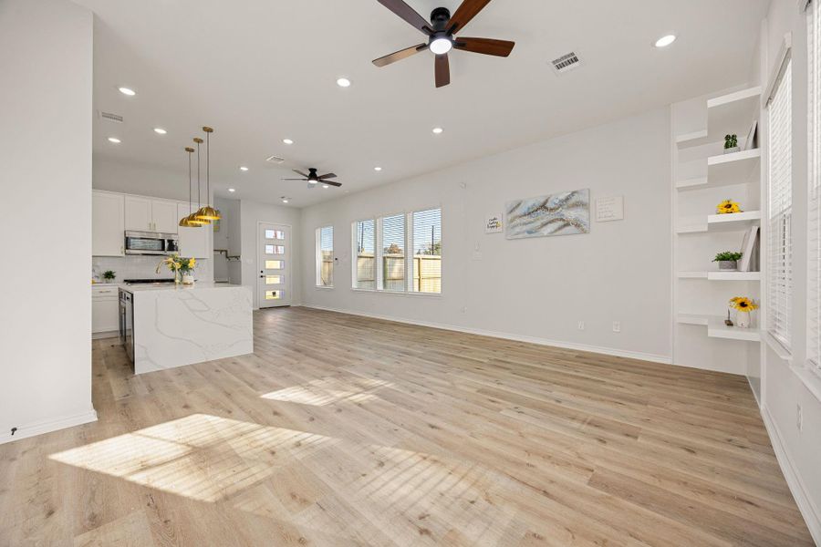 Spacious, unfurnished interior of a new home in , Houston (Image 17). Spacious, unfurnished interior of a new home in , Houston (Image 17).