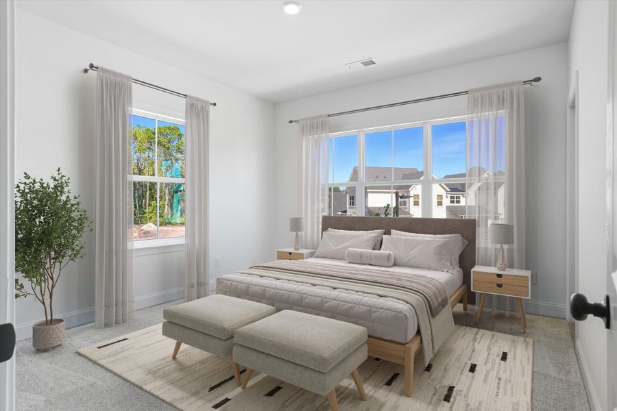 Furnished interior view inside a new home in , Johns Island (Image 12).