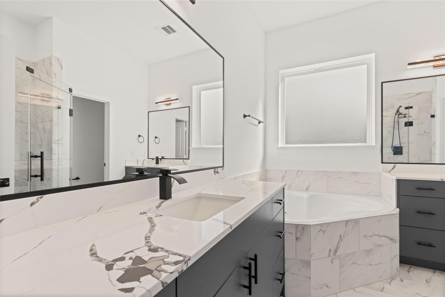 Furnished interior view inside a new home in , Houston (Image 8). Furnished interior view inside a new home in , Houston (Image 8).