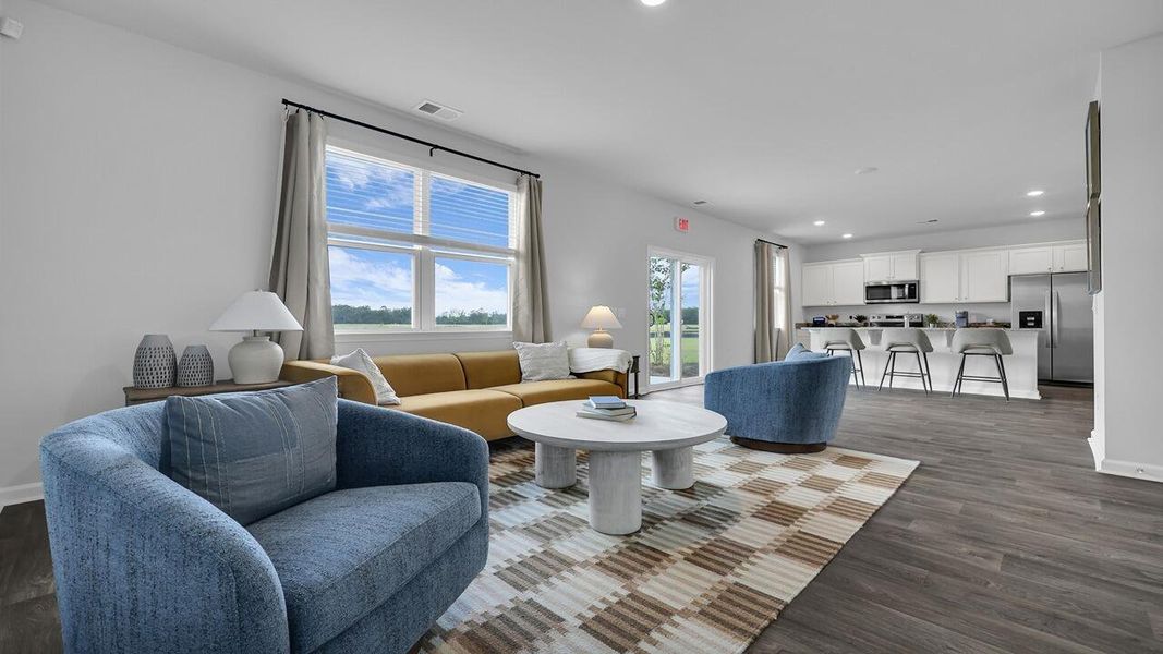 Furnished interior view inside a new home in The Ranch, Holly Hill (Image 15).