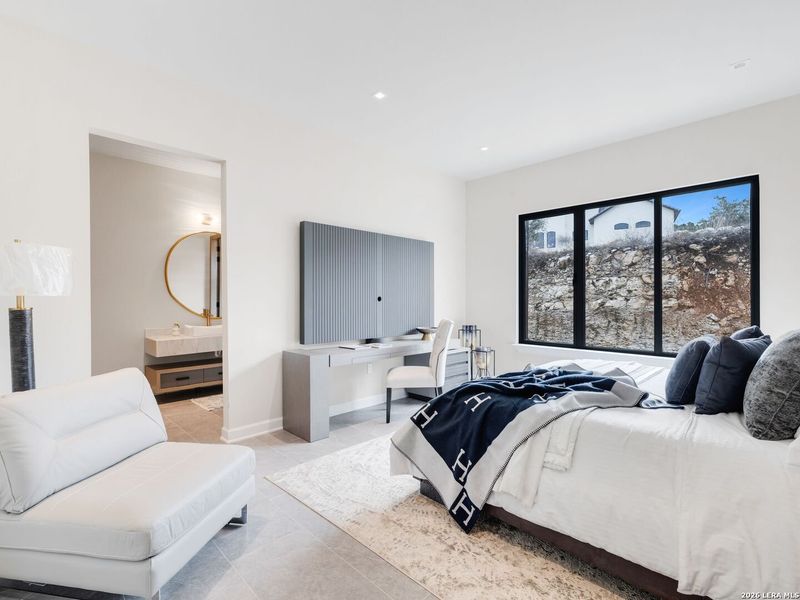 Furnished interior view inside a new home in , San Antonio (Image 29).