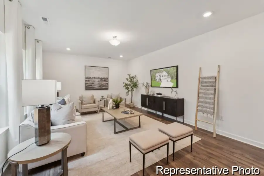 Furnished interior view inside a new home in Meadowview, Pittsboro (Image 11).