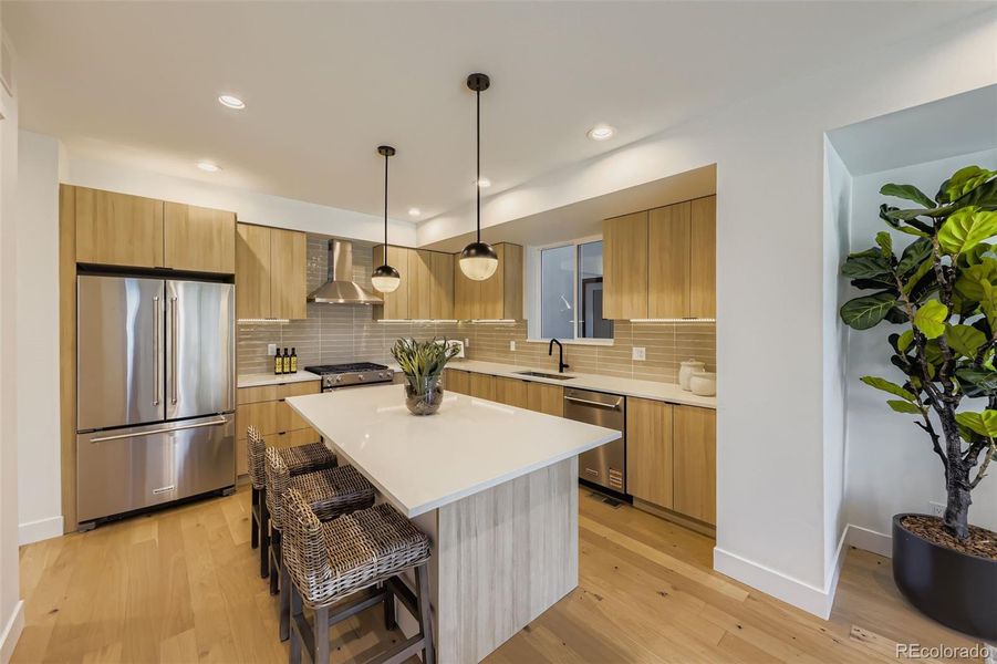 Furnished interior view inside a new home in , Denver (Image 8).