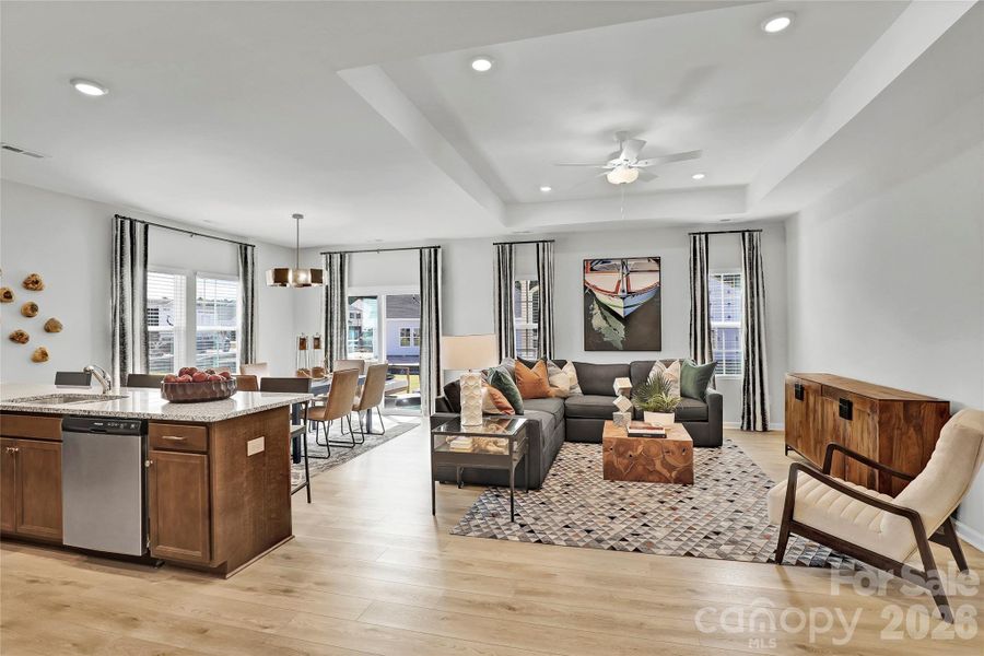 Furnished interior view inside a new home in Piper Creek, Newton (Image 13).