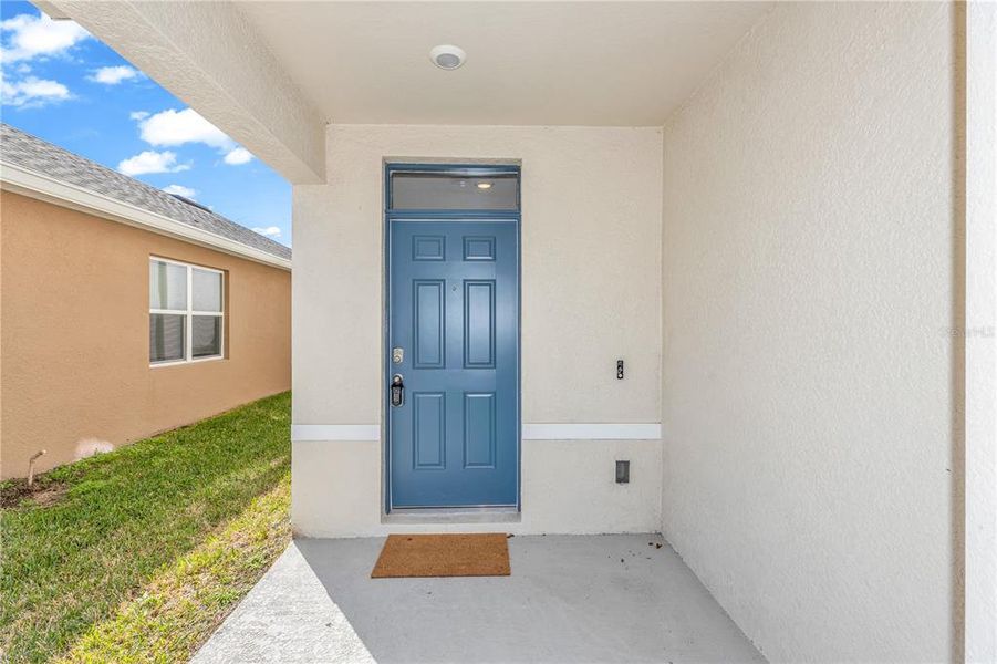Exterior details and patio area of a home in Eastgrove, Sanford (Image 3).