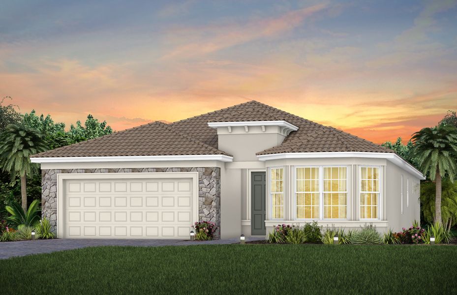 Exterior FM3 with optional stone Exterior FM3 with optional stone