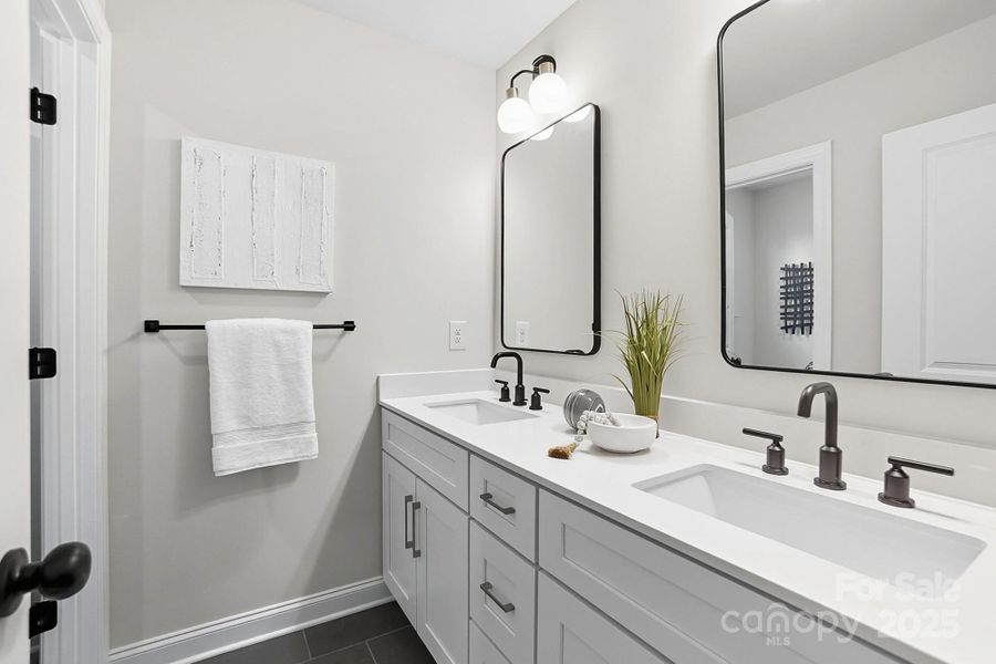 Furnished interior view inside a new home in , Charlotte (Image 9).