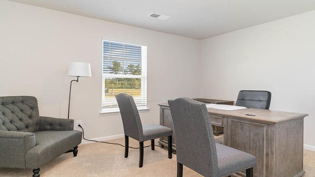Furnished interior view inside a new home in The Park at Wilkinson, Orangeburg (Image 13).