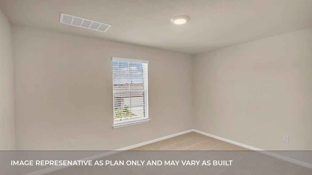 Spacious, unfurnished interior of a new home in Bar W Ranch, Leander (Image 33).