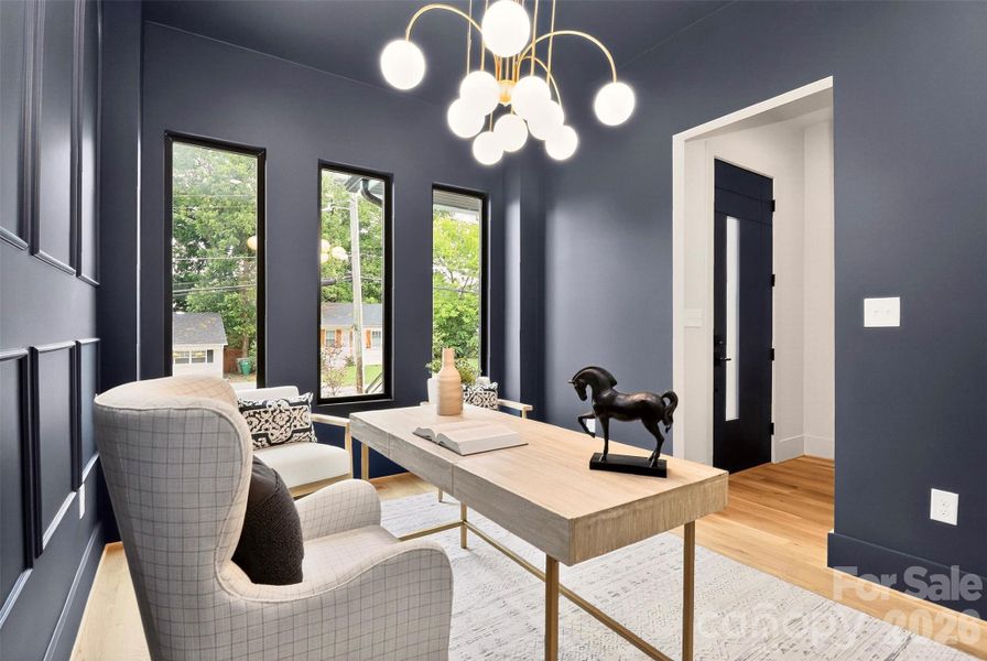 Furnished interior view inside a new home in , Charlotte (Image 29). Furnished interior view inside a new home in , Charlotte (Image 29).