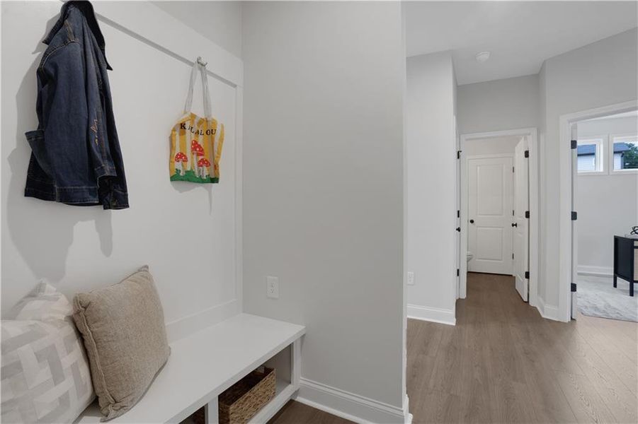 Furnished interior view inside a new home in Easton Walk, Lawrenceville (Image 37).
