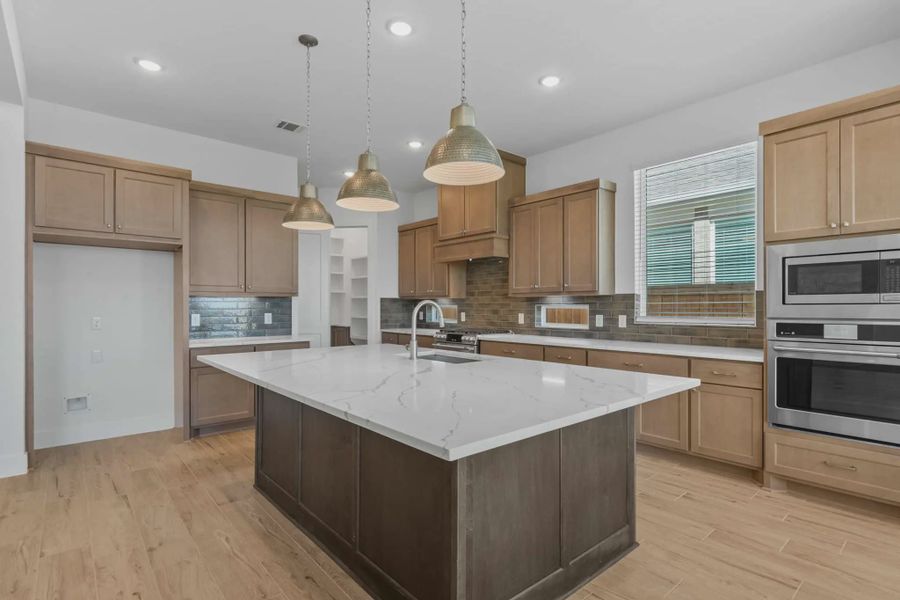 Representative furnished interior of a home built from the Rivercrest by Chesmar Homes in Fulshear Lakes, Fulshear (Image 45).