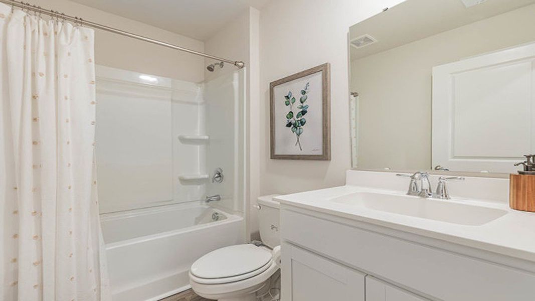 Furnished interior view inside a new home in Cottonwood Place, Tabor City (Image 14).
