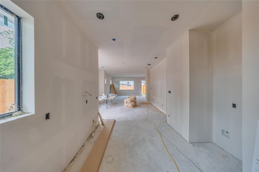 Completion at the end of May.