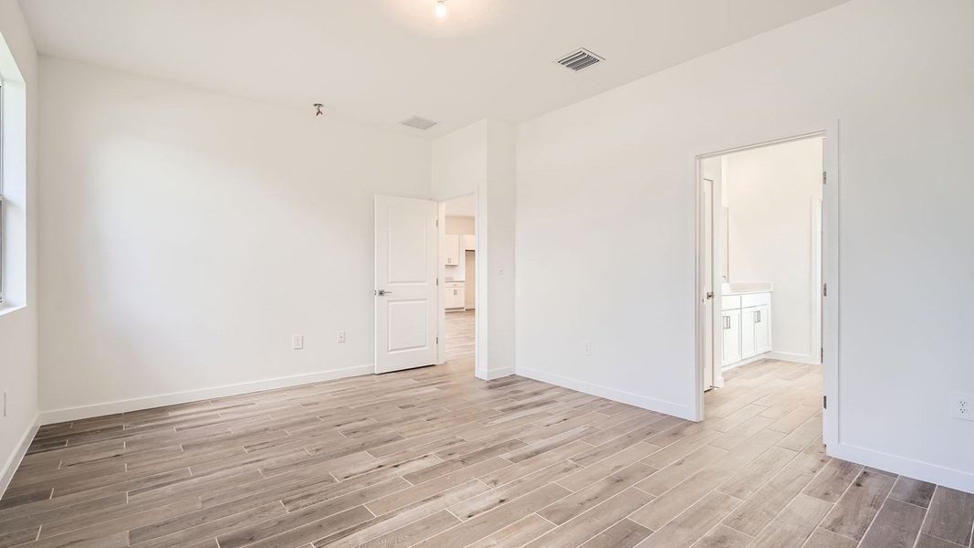Representative unfurnished interior of a home built from the Davenport by D.R. Horton in Messina Place, Homestead (Image 36). Representative unfurnished interior of a home built from the Davenport by D.R. Horton in Messina Place, Homestead (Image 36).