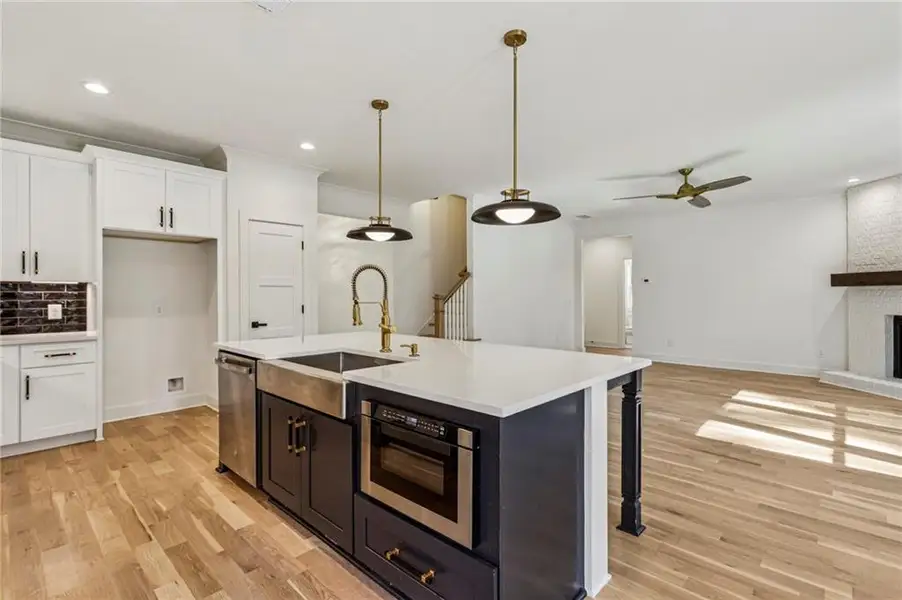 Furnished interior view inside a new home in , Marietta (Image 9). Furnished interior view inside a new home in , Marietta (Image 9).