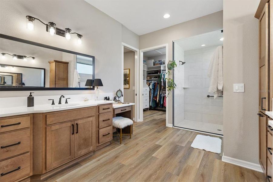 Furnished interior view inside a new home in , The Villages (Image 47).