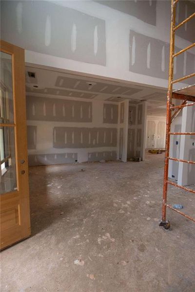 In-progress construction of a new home in , Monroe, GA (Image 6).