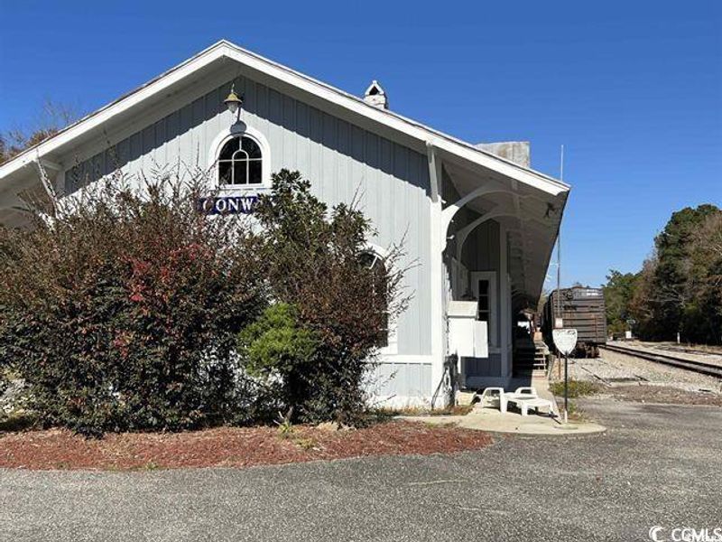 Front exterior of a new home in Grissett Landing, Conway, SC, highlighting curb appeal (Image 10).