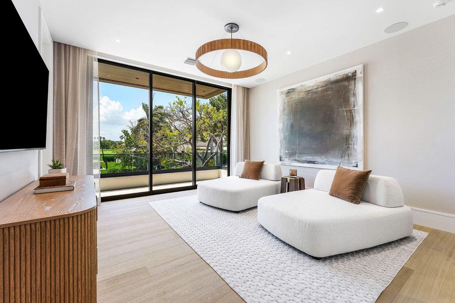 Furnished interior view inside a new home in , Boca Raton (Image 20).