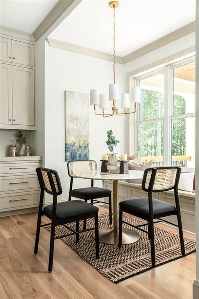 Furnished interior view inside a new home in , Woodstock (Image 9).