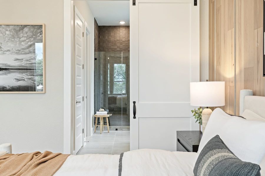 Furnished interior view inside a new home in Lagos Reserve, Manor (Image 23).