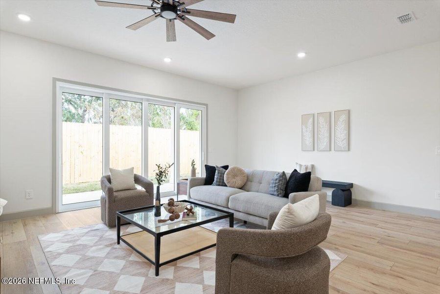 Furnished interior view inside a new home in , Orange Park (Image 15).