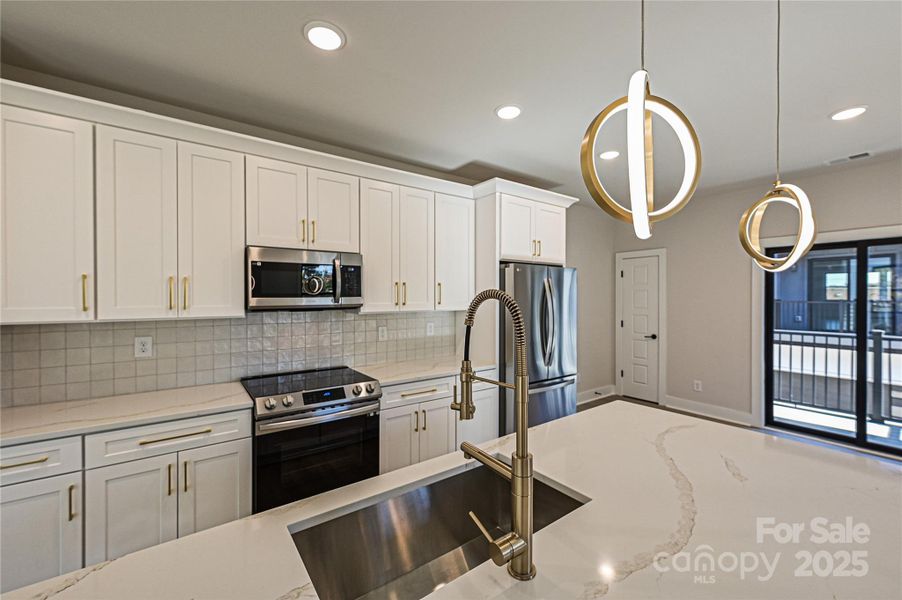 Furnished interior view inside a new home in , Charlotte (Image 6). Furnished interior view inside a new home in , Charlotte (Image 6).