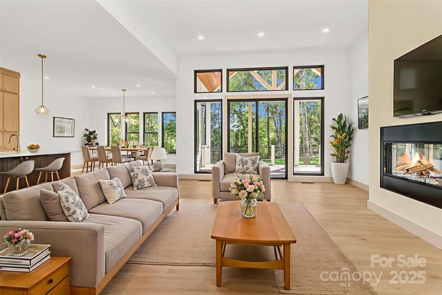 Furnished interior view inside a new home in , Candler (Image 12). Furnished interior view inside a new home in , Candler (Image 12).