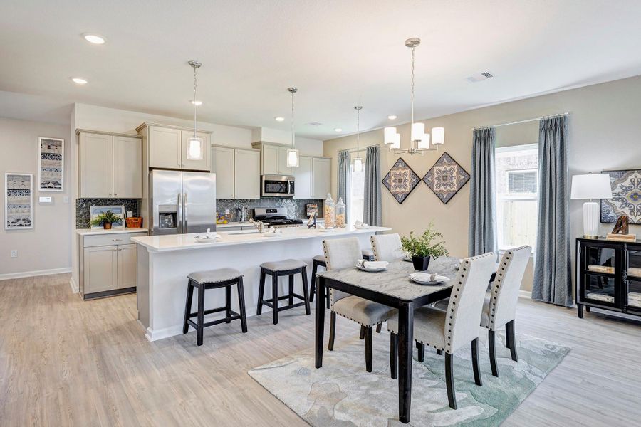 Staged model home shown for illustration only; actual features, colors, and upgrades may vary. Staged model home shown for illustration only; actual features, colors, and upgrades may vary.