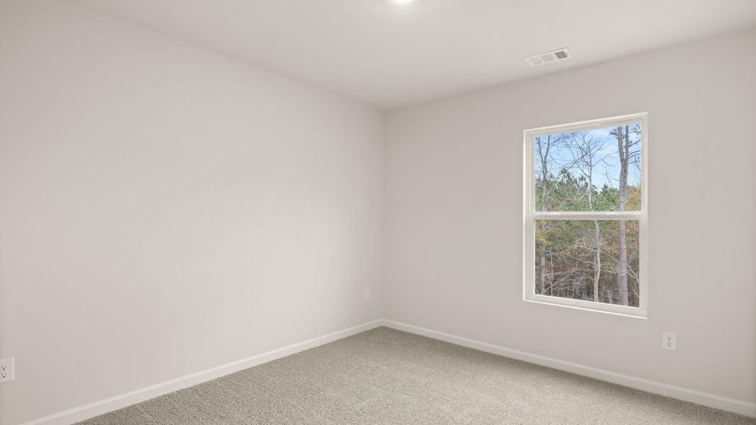 Representative unfurnished interior of a home built from the Belhaven by D.R. Horton in Pointe Park, Union City (Image 28). Representative unfurnished interior of a home built from the Belhaven by D.R. Horton in Pointe Park, Union City (Image 28).