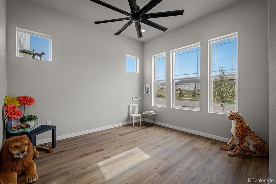 Spacious, unfurnished interior of a new home in Revel Crossing at Wolf Ranch – The Outlook Collection, Colorado Springs (Image 22).