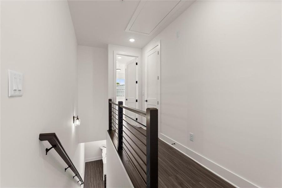 Furnished interior view inside a new home in , Alpharetta (Image 5).
