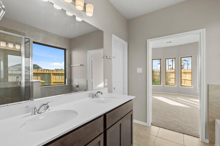 Furnished interior view inside a new home in , Spring (Image 11).