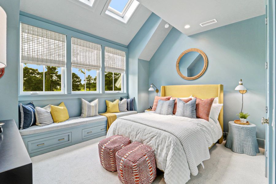 Furnished interior view inside a new home in , Bluffton (Image 50).