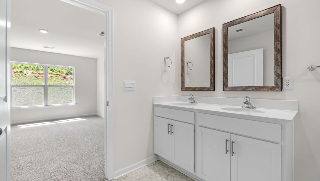 Furnished interior view inside a new home in Lakestone, Woodruff (Image 7). Furnished interior view inside a new home in Lakestone, Woodruff (Image 7).