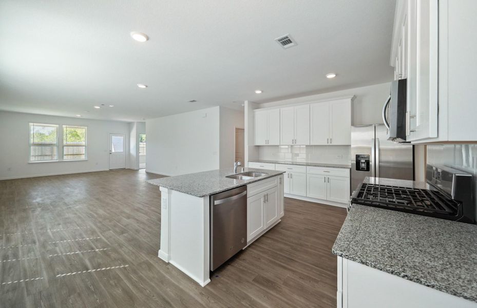 Kitchen - Living Room